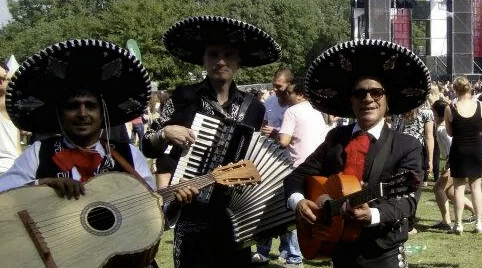 La Bamba dansen op Feest