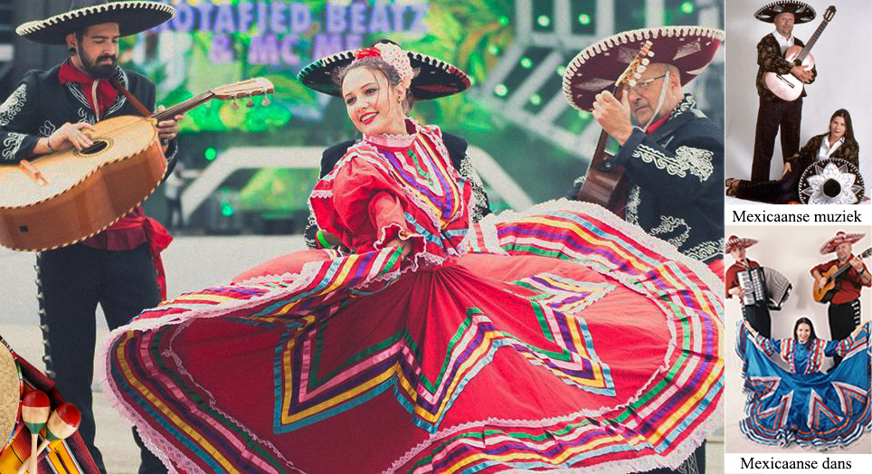 Mexicaanse liedjes op feest